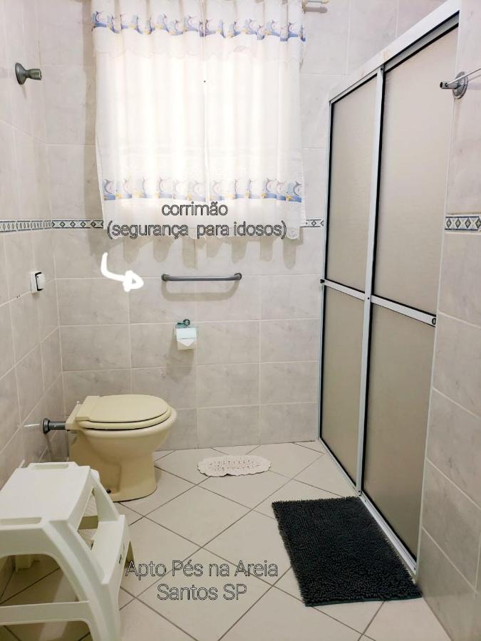 Apartamento Pes Na Areia Σάντος Εξωτερικό φωτογραφία